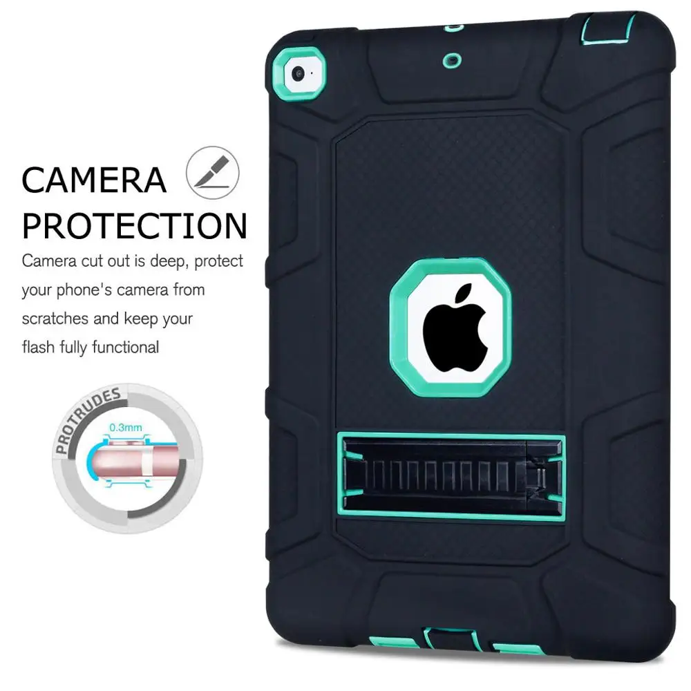 Case da Tabuleta para Apple Resistente à Prova de Choque Segura para Ipad 1674 A1675 Suporte Duro Criança Capa Funda Pro 9.7 2020 A1673 - Imagem 4