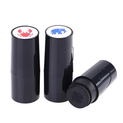 1 Pcs Golf Ball Stamper Stamp Marker Various Patterns Quick Drying Durable Long Lasting Golf Accessories (Not Include Balls)