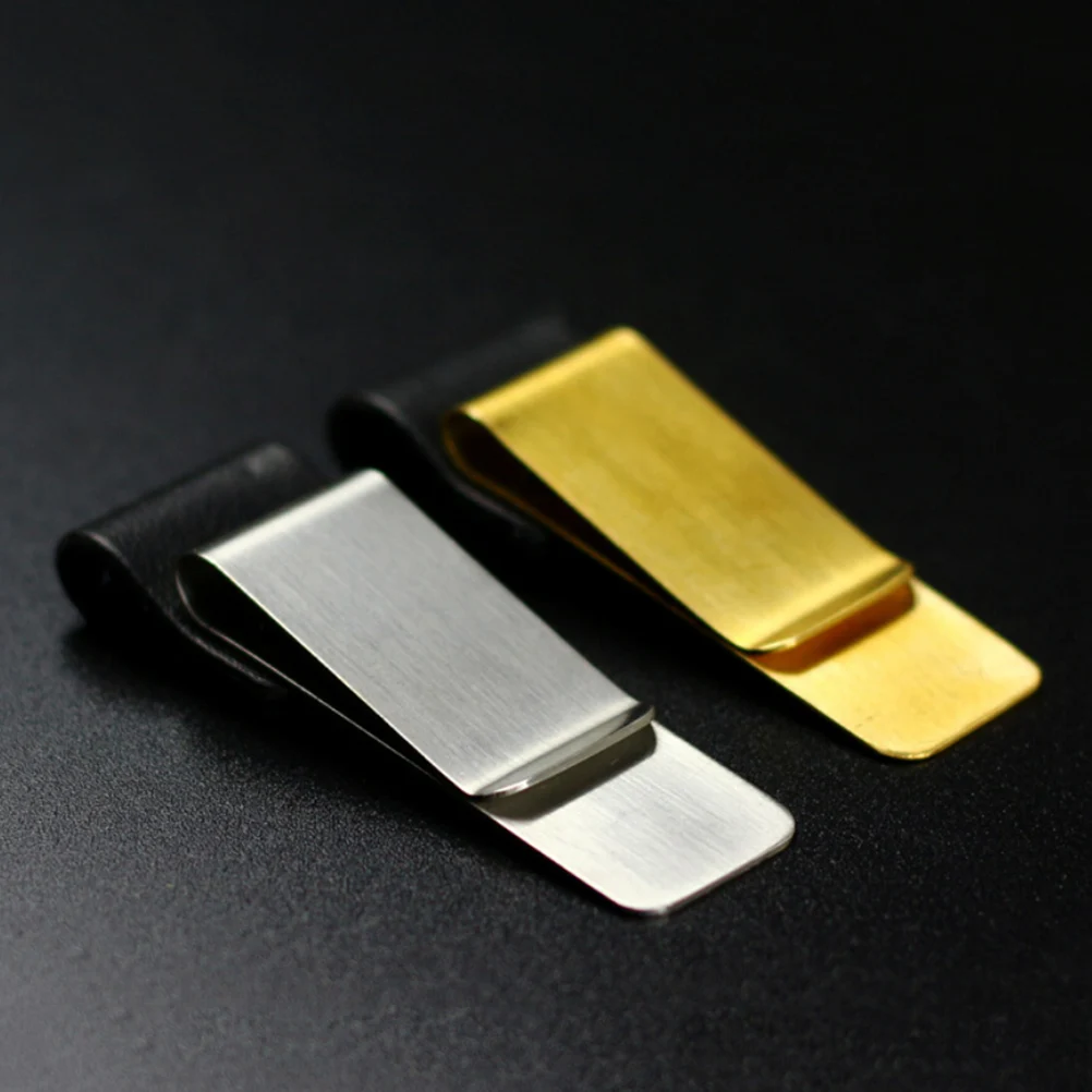 

2 Colors Notebook Notepad Diary Book Fitting Paper Holder PU Leather Vintage Metal Pen Holder ClipStationery