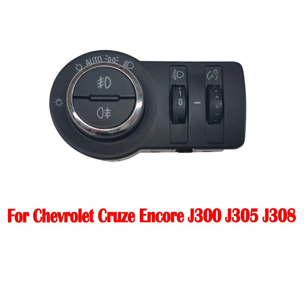 Car Fog Lamp Headlight Regulator Switch Button For Chevrolet Cruze Encore J300 J305 J308 1.4 1.6