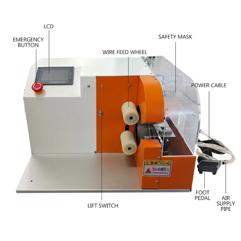 MD-MD2S 220V/110V Fully Automatic Acetate Tape Winding Machine Auto Wire Harness Wireand Cable Branch Wire Point Winding Pattern