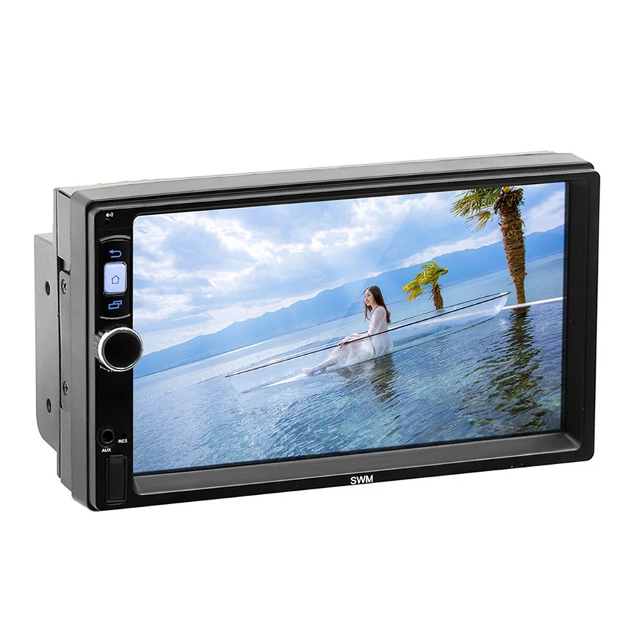 

7inch 2 DIN Android 8.1 Car MP5 player bluetooth wifi GPS navigation FM Radio 1G+16G Touch Screen