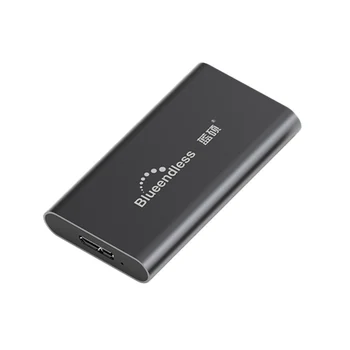 

Blueendless Msata Ssd Adapter Card External Enclosure Case Cover Box