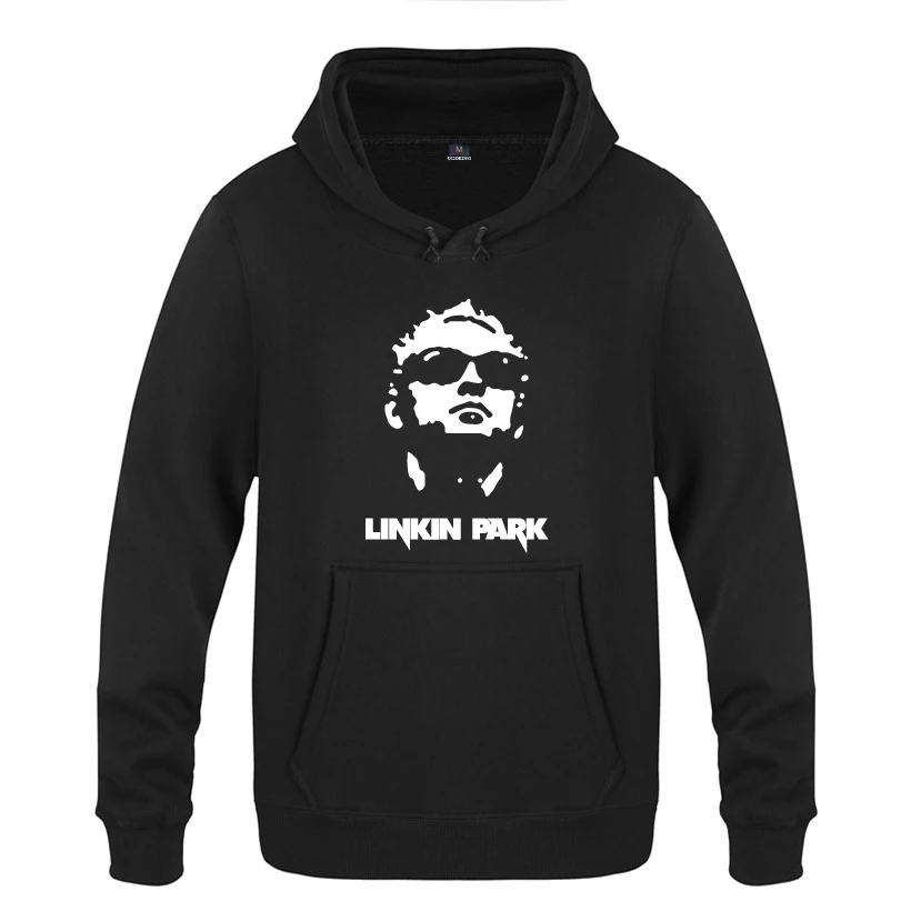 HEY BAT Linkinpark Linkin Park LP Rock толстовки рэп мужские мужские флисовые пуловеры толстовки - Цвет: HEY BAT