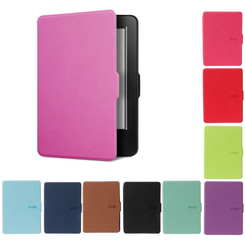 Custodia Portafoglio Slim In Similpelle GoldCherry Con Supporto Per Amazon Fire HD 8 (6a, 7a E 8a Generazione).