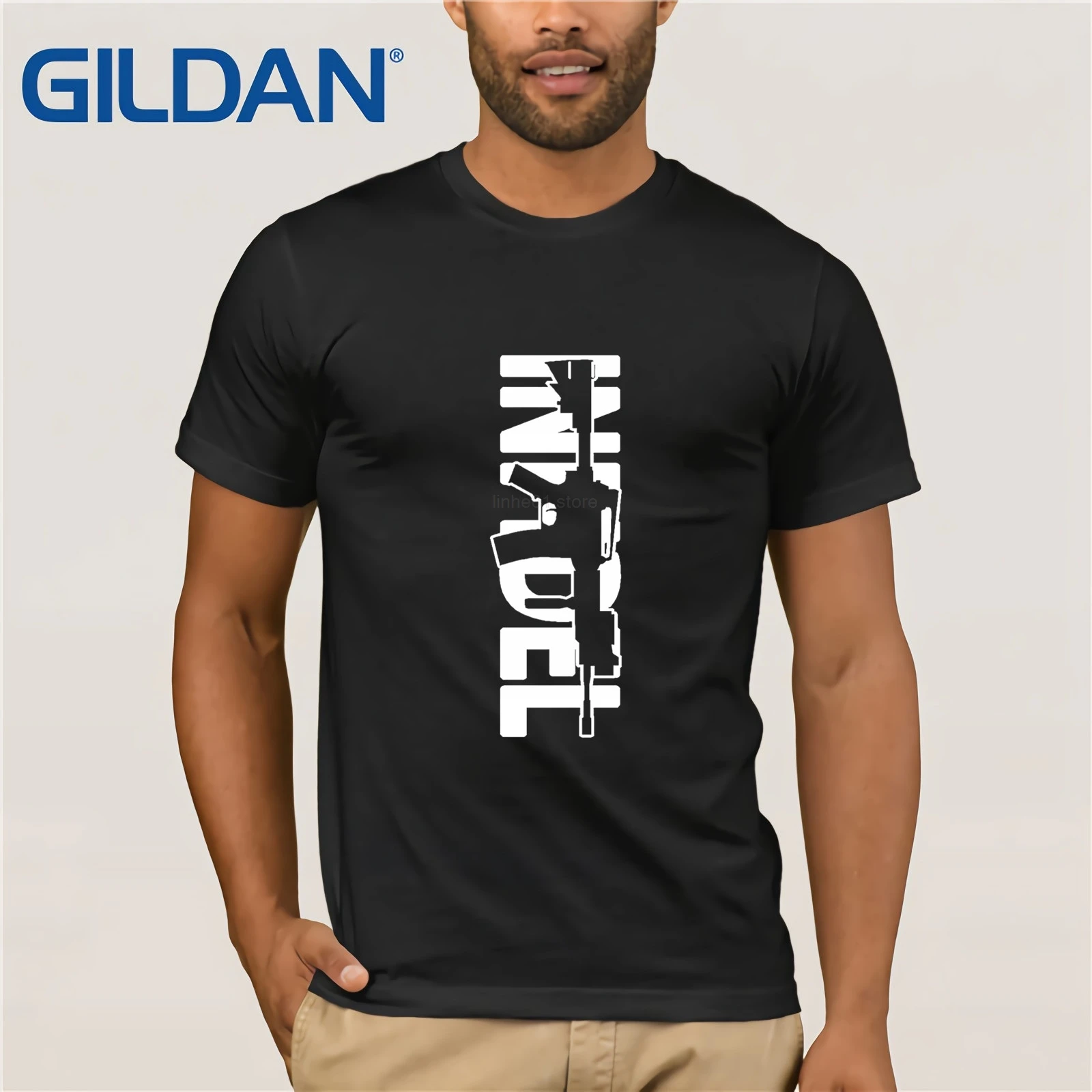 Модная футболка Infidel Ar 15 камуфляжная американского размера S m l xl.2xl 3xl 2019|Футболки|