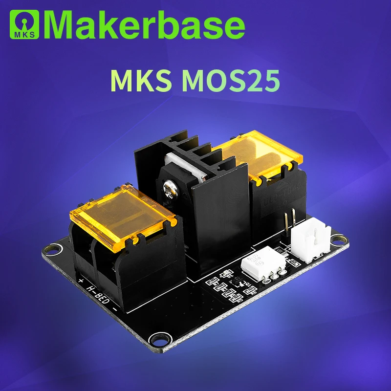 Tanie Makerbase MKS MOS25 części do drukarek 3D sterownik ogrzewania do