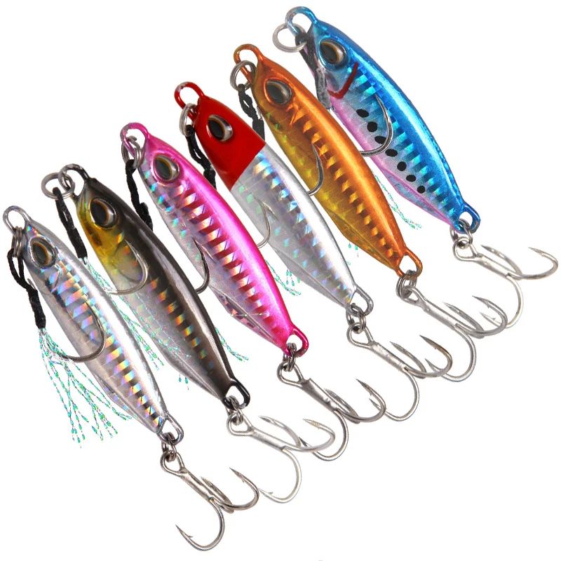 Jig Wobbler Shads-Spoon Fishing-Lure Rotating-Bait Sea-Lures-Pesca Sequins Metal 50mm/65mm