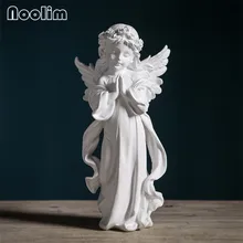 Европейский ретро творческий ангел молящийся скульптура предметы интерьера гостиной украшения современный минималистский смолы сказочные поделки