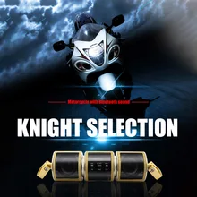 Переговорное bluetooth-устройство для Динамик музыкальный плеер для любого мотоцикла Руль Водонепроницаемый с светодиодный Экран FM радио мотоциклетный шлем Динамик