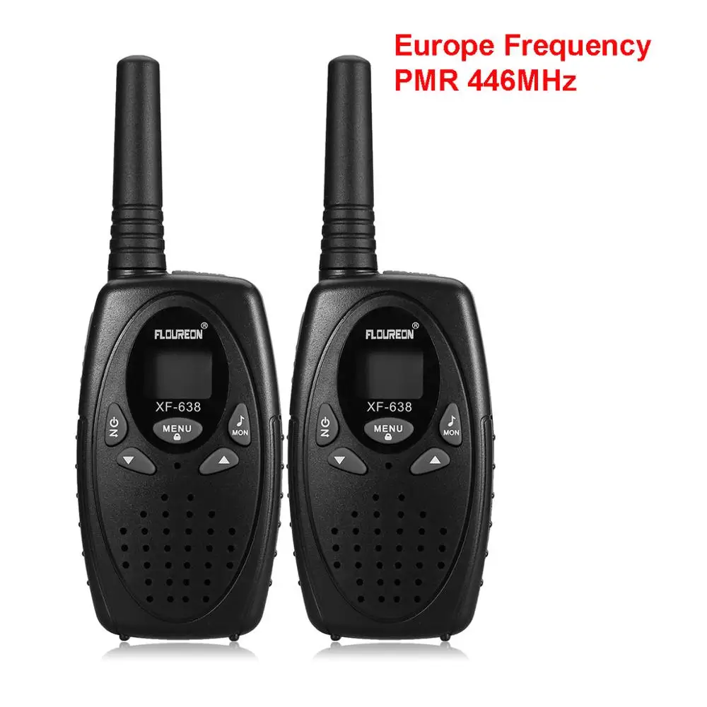 EU black 2 шт. наружний 8-канальный сетевой видеорегистратор для иди и болтай Walkie Talkie S PMR 446 МГц UHF400-470MHz двусторонней радиосвязи 3 км портативное переговорное устройство VOX записывающие устройство десткий коммуникатор в случаи опасности подарок - Цвет: EU black