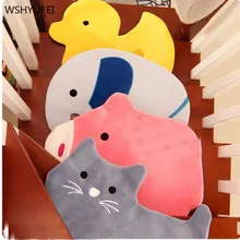 Прямой маркетинг креативный милый мультяшный Кот слон свинья домашние Нескользящие Животные Пол Дверной коврик ковер гостиная дверь коврик