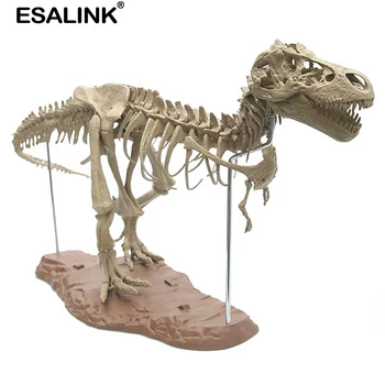 

ESALINK 4D Animal Model Toys Simulation Large Dinosaur Fossil Tyrannosaurus Assemble The Skeleton Model Toys Stitching Toys