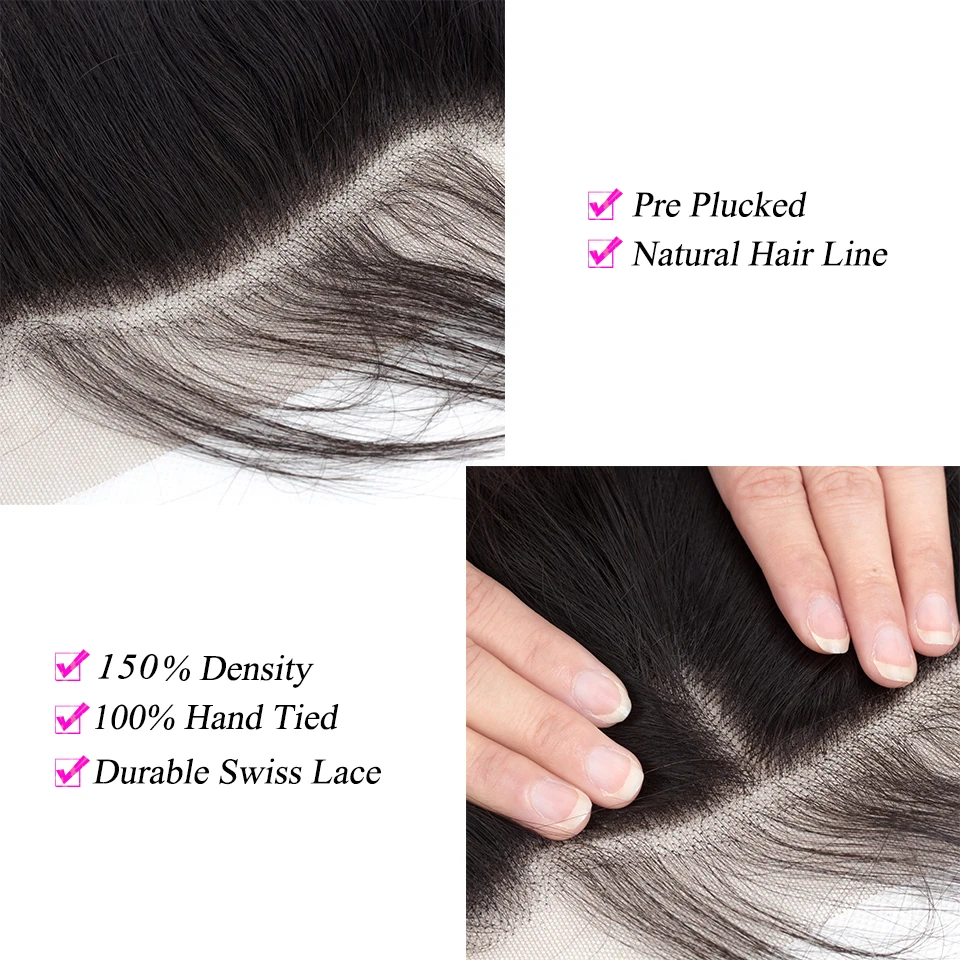 Peruvian hair bundles with closure (2)