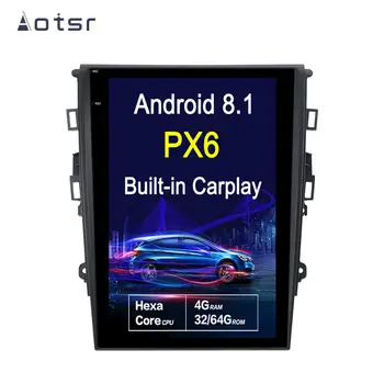 

12.1 inch HD New DSP Android 8.1 Tesla style GPS Navigation For Ford Mondeo/Fusion MK5 2013-2019 Carplay Multimedia Player Radio