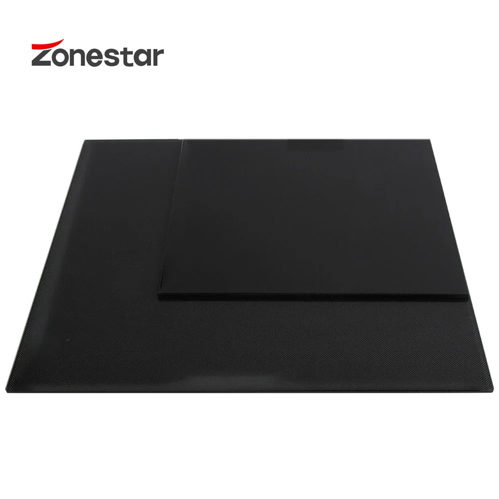Закаленное стекло ZONESTAR с супербазовым покрытием легко снимаемая платформа для 3D