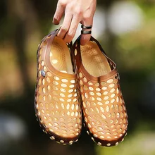 Мужская и женская уличная пляжная обувь с полой подошвой легкая водонепроницаемая обувь без застежки кроссовки G66