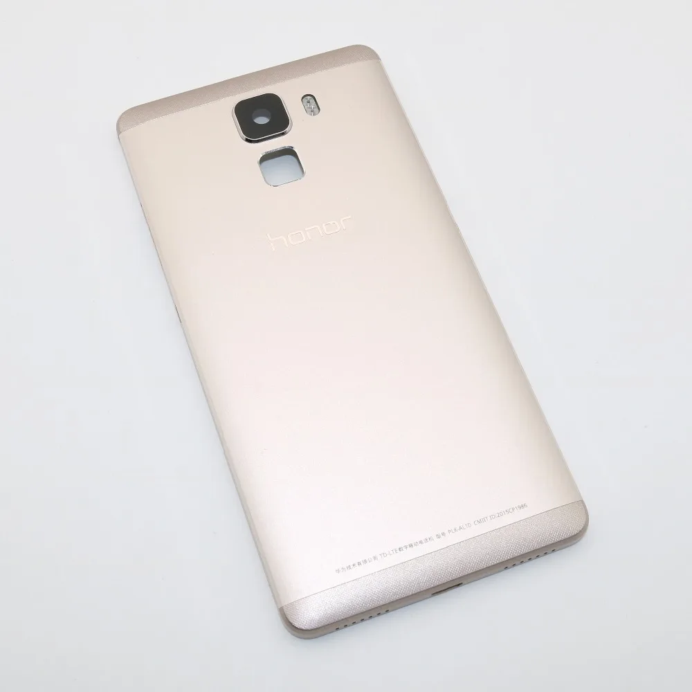Металлический чехол для huawei Honor 7, задний корпус, задняя крышка для Honor 7, запасная часть