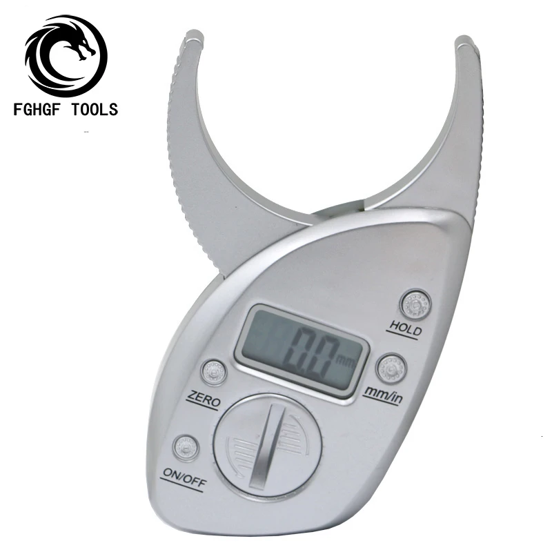 

FGHGF Digital body Measurement Thickness fat caliper skinfold caliper LCD display Fold Analyzer