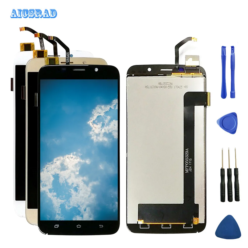 AICSRAD ЖК-дисплей сенсорный экран без рамки запасные части для Uhans A6 + инструменты