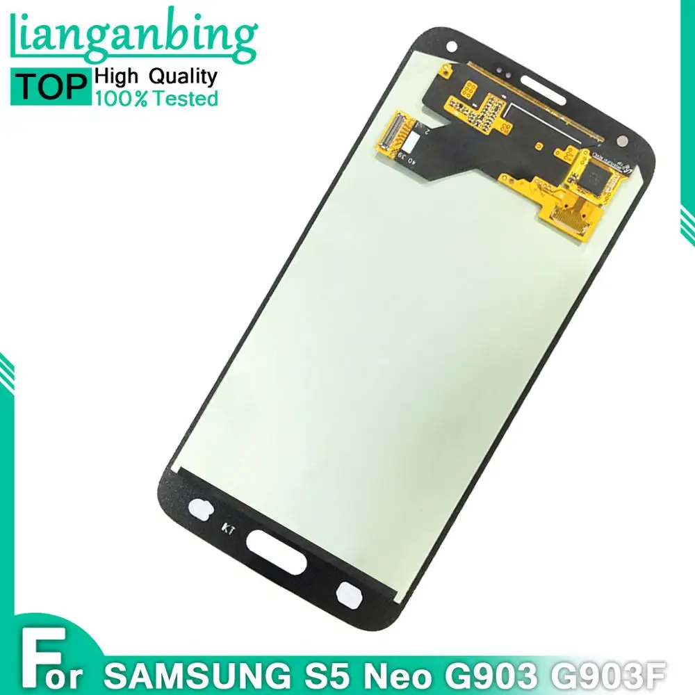 5.1&quot Super AMOLED LCD Display For Samsung Galaxy S5 NEO G903 G903F G903M Touch Screen Digitizer Assembly Replacement | Мобильные