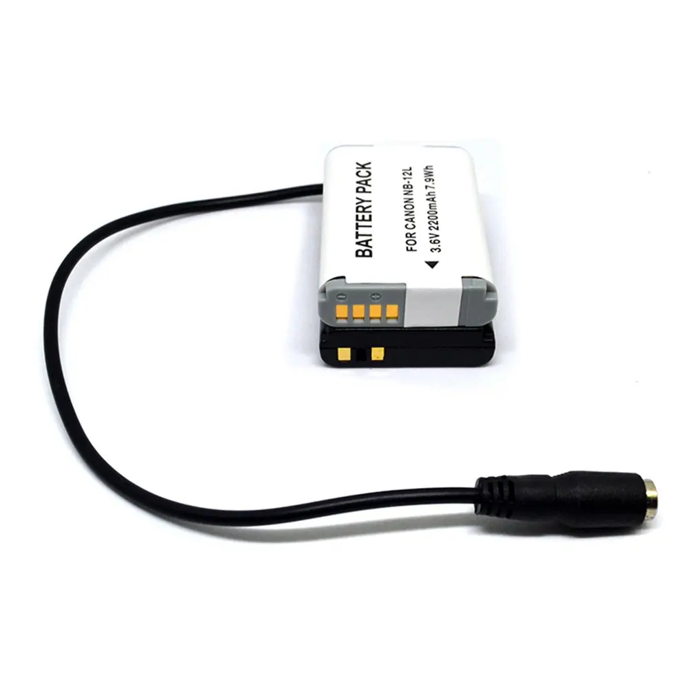 NB12L NB-12L неоригинальная батарея DR100 DR-100 DC муфта для цифровых камер Canon PowerShot G1X Mark II 2 и N100 камер