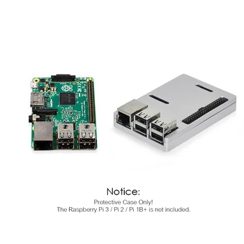 

Hot ABS Protective Case Shell Enclosure Cover Box For Raspberry Pi 3 / Pi 2 / Pi 1B+