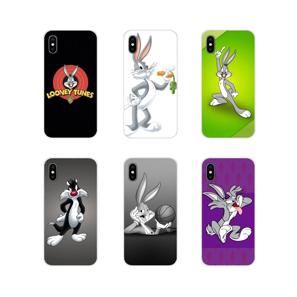 Bugs Bunny Baby Looney ttes для sony Xperia Z Z1 Z2 Z3 Z5 compact M2 M4 M5 E3 T3 XA huawei mate 7 8 Y3II аксессуары чехол |