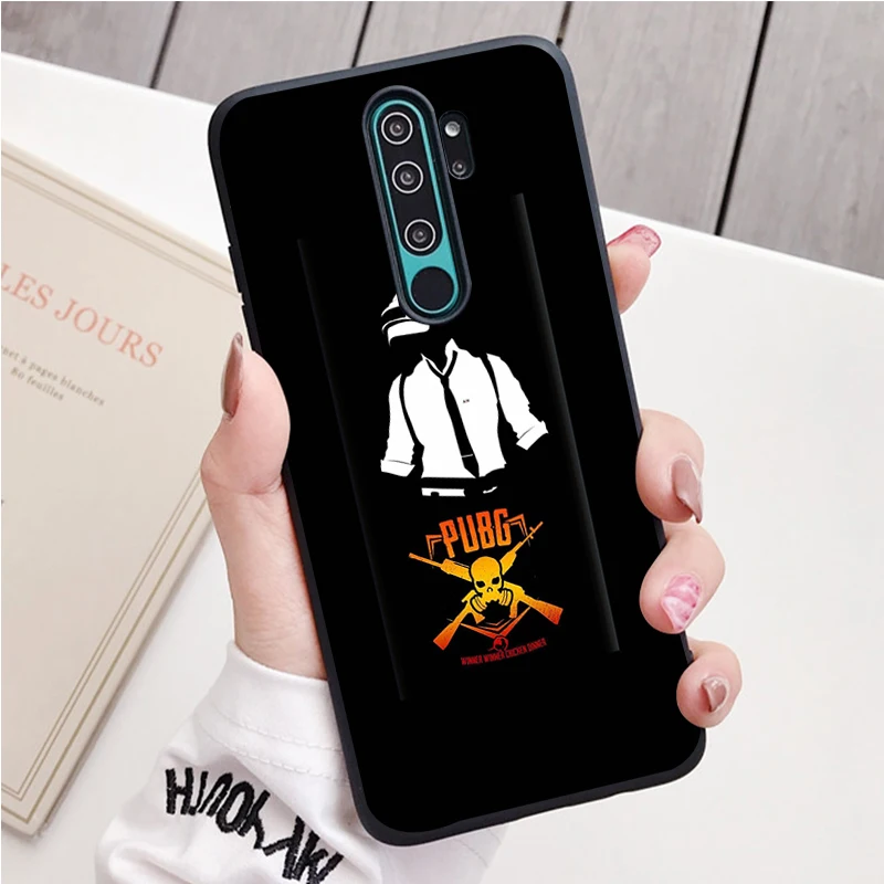 Pubg Silicone Ốp Lưng Điện Thoại Redmi Note 8 7 Pro S 8T Cho Redmi 9 7A Bao xiaomi leather case card Cases For Xiaomi