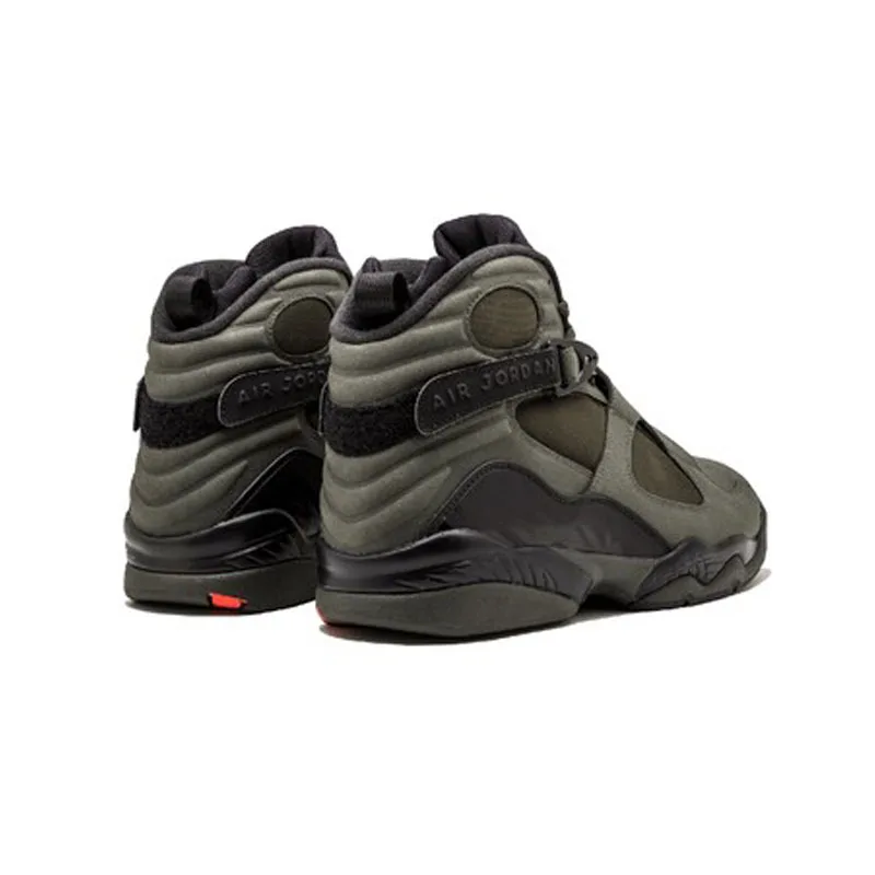 Оригинальные оригинальные мужские баскетбольные кроссовки FLIGHT Air Jordan 8 в стиле ретро, удобные спортивные уличные кроссовки 305381