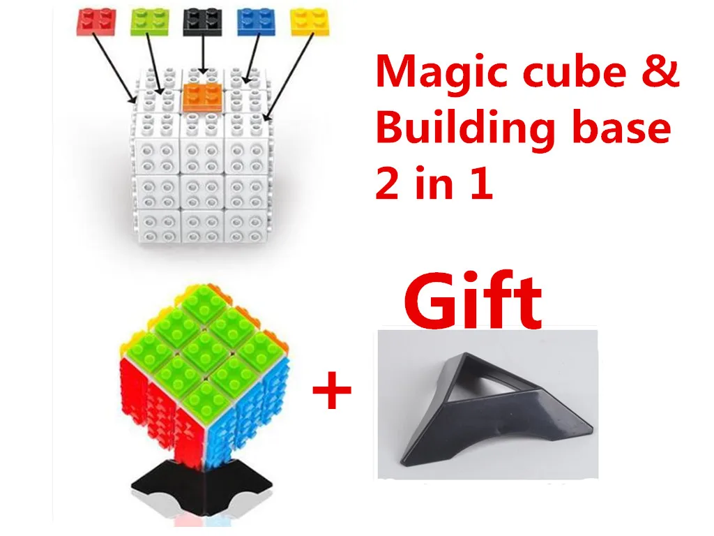 Quebra-cabeça Cubo Mágico Blocos De Construção Cubos 3x3x3 3*3*3 Velocidade  Tijolos Cubo Profissional Fácil Aprendizagem Jogo De Lógica Educacional  Brinquedos - Cubos Mágicos - AliExpress