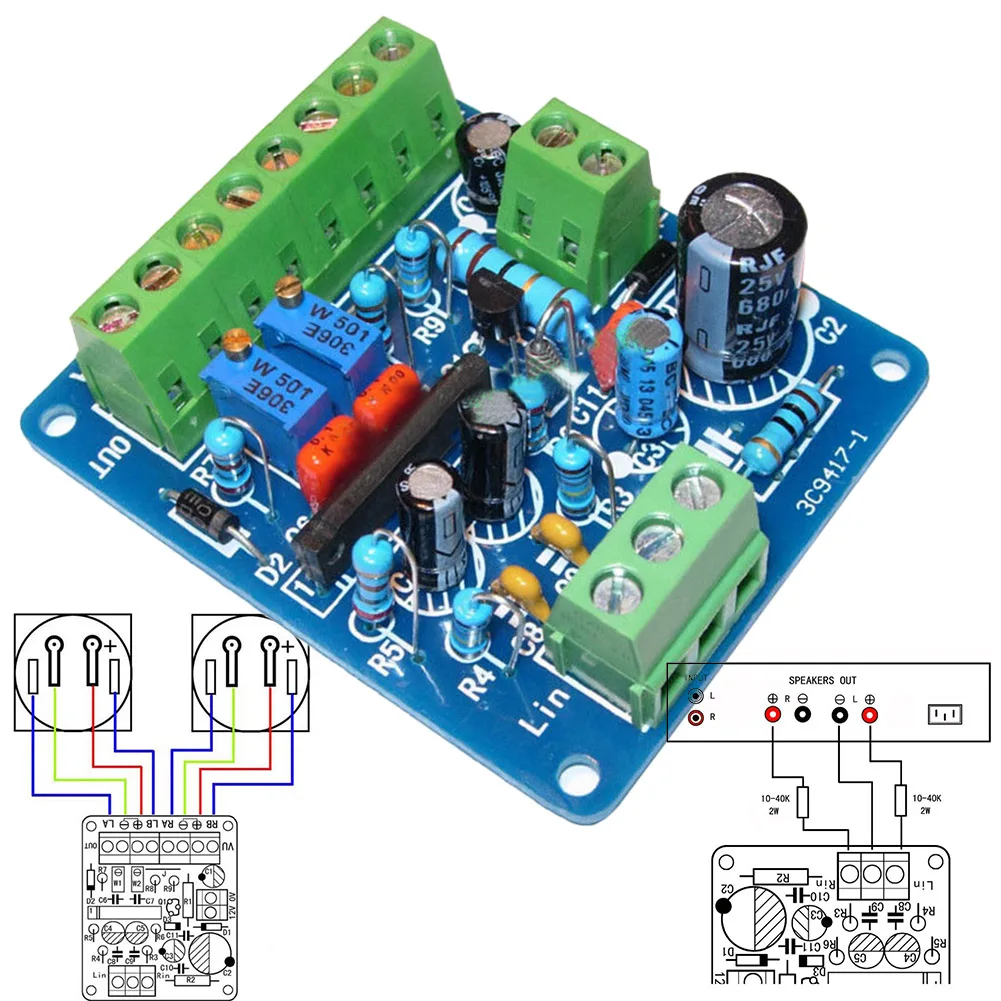

DC 12V VU Meter Driver Board Audio Power Amplifier Level Meter Drive Module AS99