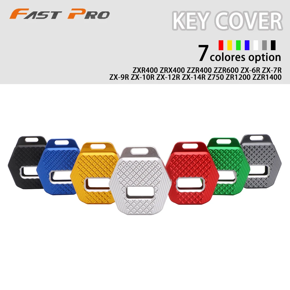 Motorcycle Key Cover For Kawasaki ZXR400 ZRX400 ZZR400 ZZR600 ZX-6R ZX-7R ZX-9R ZX-10R ZX-12R ZX-14R Z750 ZR1200 ZZR1400 |
