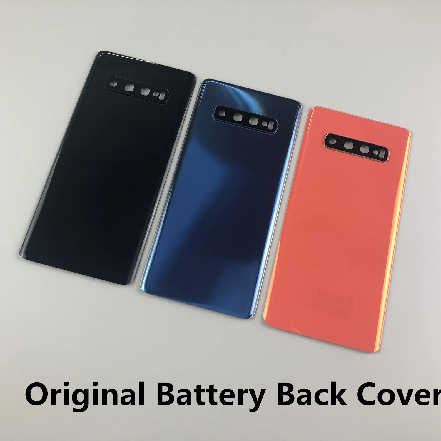 Оригинальный Корпус для Samsung S10 G973/S10 Plus G975/S10E G973 стеклянная крышка задняя