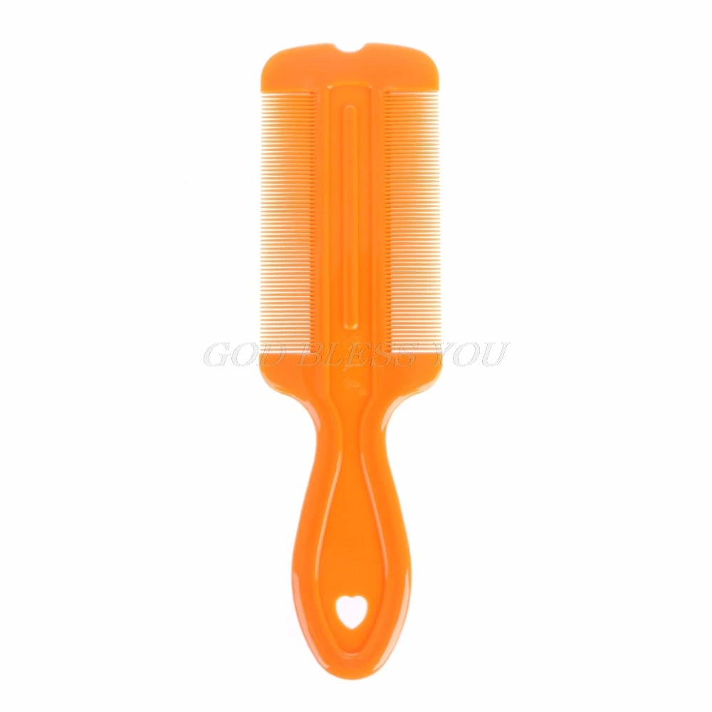 Double Sided Nit Comb Fine Tooth Head Long Handle Lice Hair Combs for