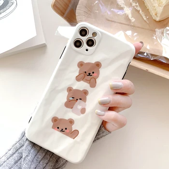 

19401 Cback cartoon case for iphone11pro protective soft back cover