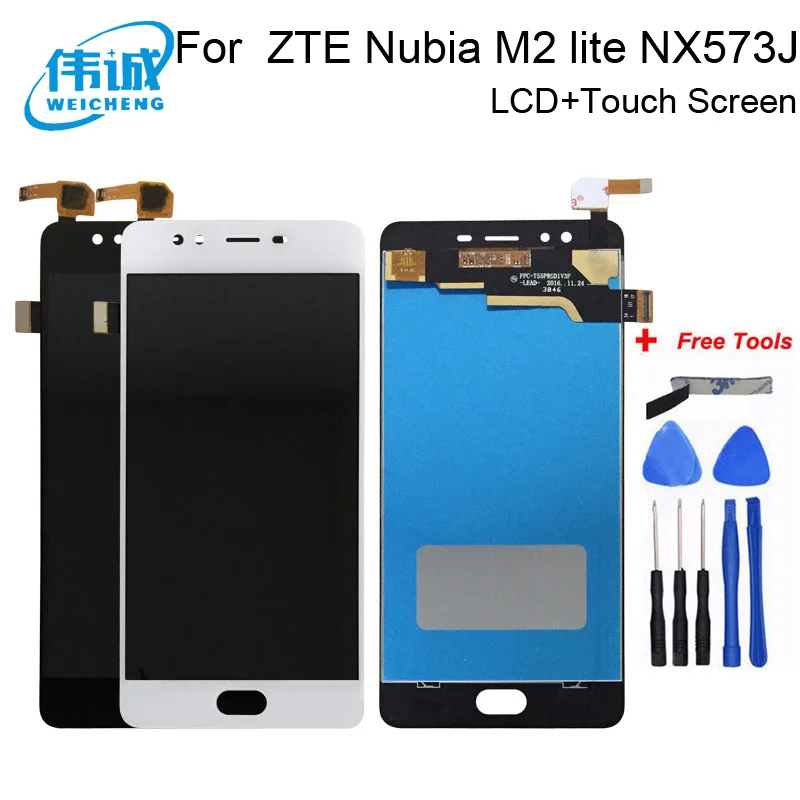WEICHENG для ZTE Nubia M2 lite NX573J ЖК дисплей и сенсорный экран в сборе аксессуары телефонов +