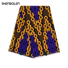 

Ankara Wax 2021 High Quality African Wax Print Fabric 100% Cotton Soft African Guaranteed Real Wax Dress