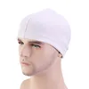 Unisex Solid Summer Satin Breathable Turban Hat Men Hip Hop Durags wave dome cap 2