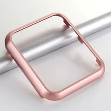 Чехол для Apple Watch 40 мм, 44 мм, серия 4, 5, алюминиевая рама, металлический сплав, Защитный протектор, бампер для iWatch 38 мм, 42 мм