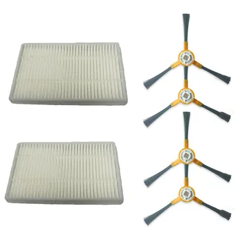 

6pcs/set Side Brushes Filters For Liectroux ZK808 Vacuum Cleaner Parts Accessories Vacuum Cleaner Parts