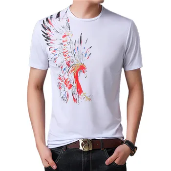 

Summer white t shirt men large size 5xl tshirt fashion casual men t shirt blue black red man top cotton tshirts