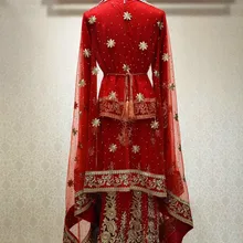 Фотография пакистанское сари Хуэй мусульманское женитьба полный индийский платье сари для женщин в Индии Курти Лехенга