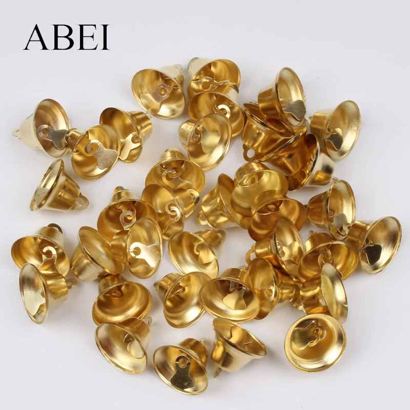 20mm 20pcs Gold Gingle Bell Metalic bells For Wedding party Home Christmas Decoration | Дом и сад