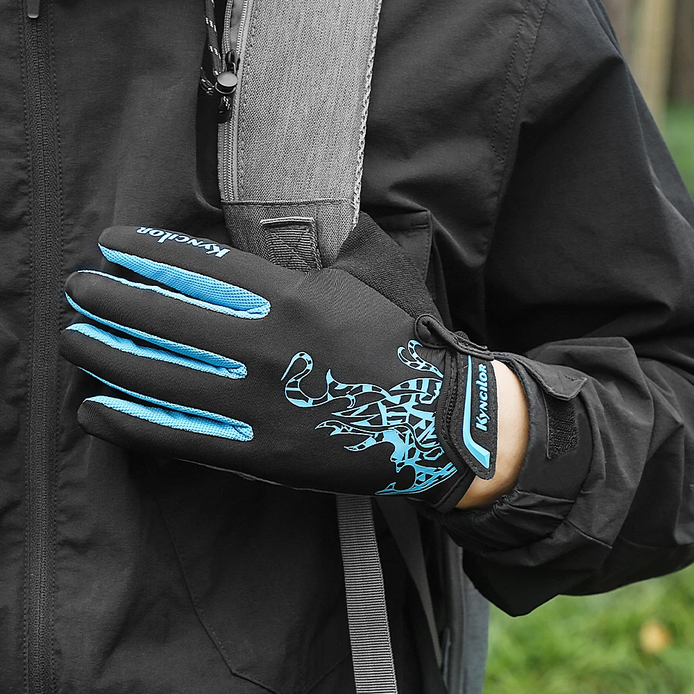 Cycling Gloves Men Sports Bicycle Gloves Touchscreen Shockproof Cycling Gloves Anti Slip Bike Gloves