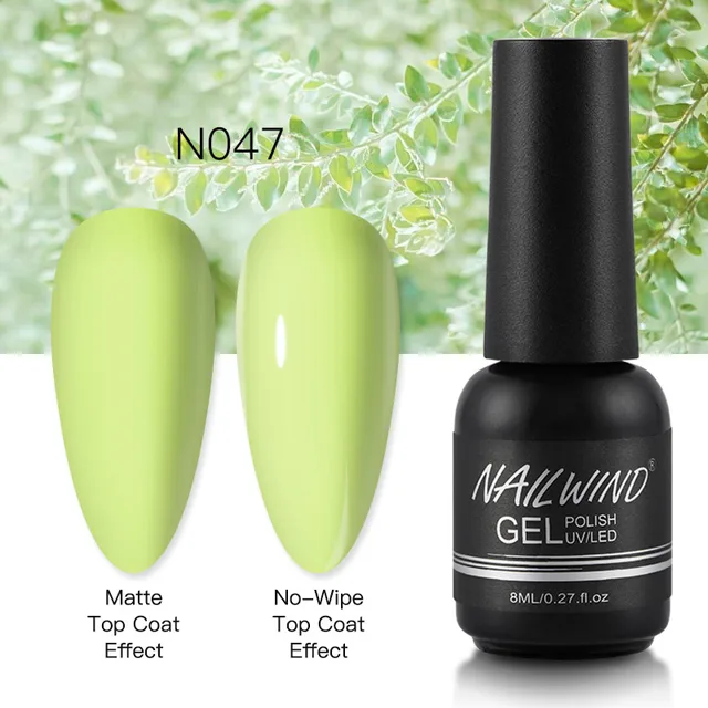 Nailwind Gel Nail Polish 8ml Semi Permanent Varnish Nail Art All for Manicure Need UV LED lamp Base Top coat Nails Gel Polish RE11-N047