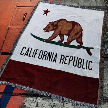 

American Style Casual Blanket Decorative Tapestry Sofa Cover Blanket Sofa Towel