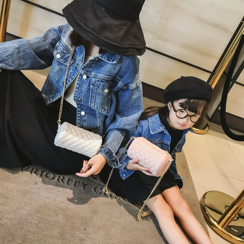 

Autumn & Winter New Style Graceful Spiraea Bucket Mini Pillow Children Girls Mini Shoulder Bag Women's