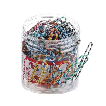 

200Pcs Paper Clip Colorful Multifunctional Zebra Durable Creative Metal Clip Paper Clip For File Paper Memo