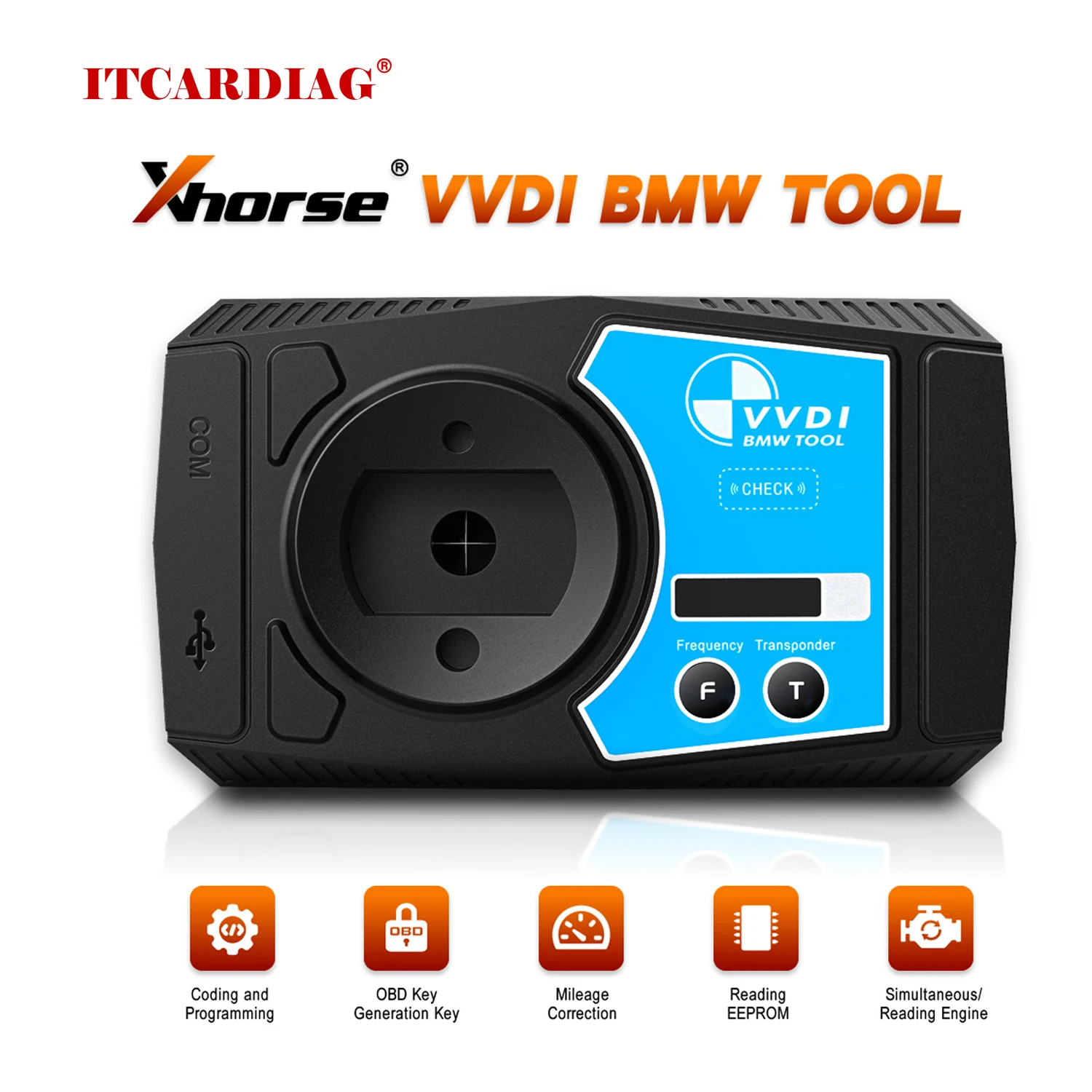 Xhorse VVDI для BMW V1.4.6 диагностическое кодирование+ программирование+ ключевой программист+ коррекция пробега мощнее, чем VVDI 2 VVDI2